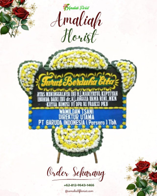 Papan Bunga Duka di Pagesangan Barat