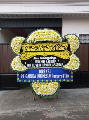 Papan Bunga Duka di Pagesangan Barat